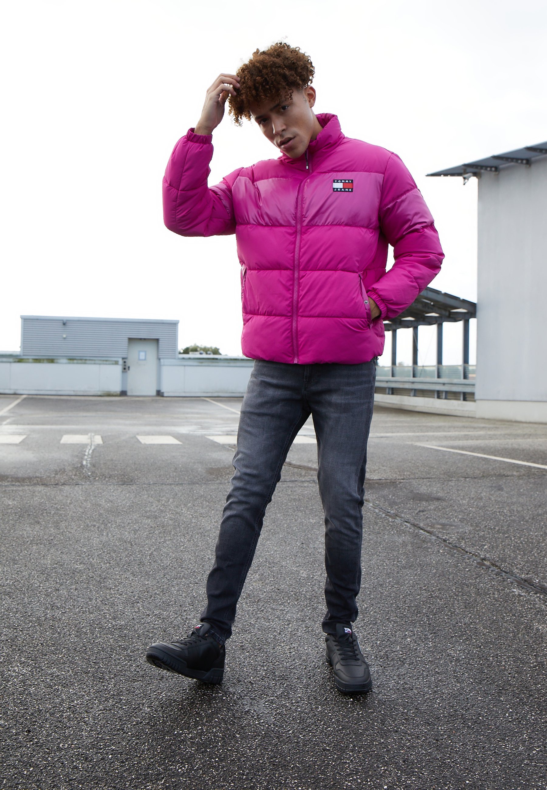 Tommy Jeans TONAL COLORBLOCK PUFFER 