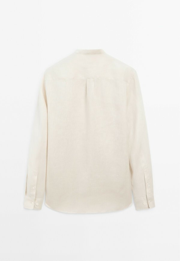 REGULAR FIT STAND COLLAR  - Shirt - sand3