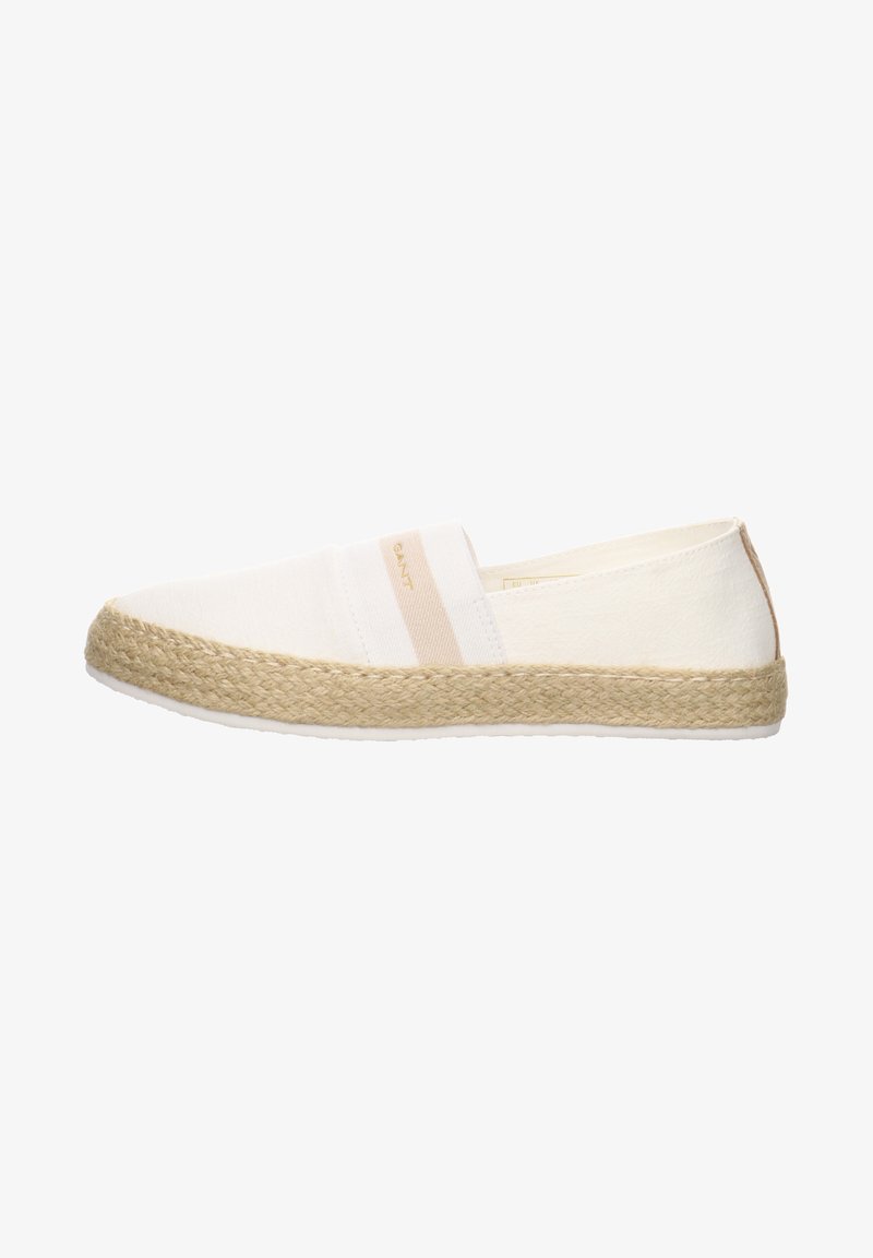 GANT RAFFIAVILLE - Espadrilles - off white