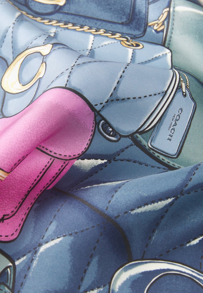 andrea bolsa coach azul marino