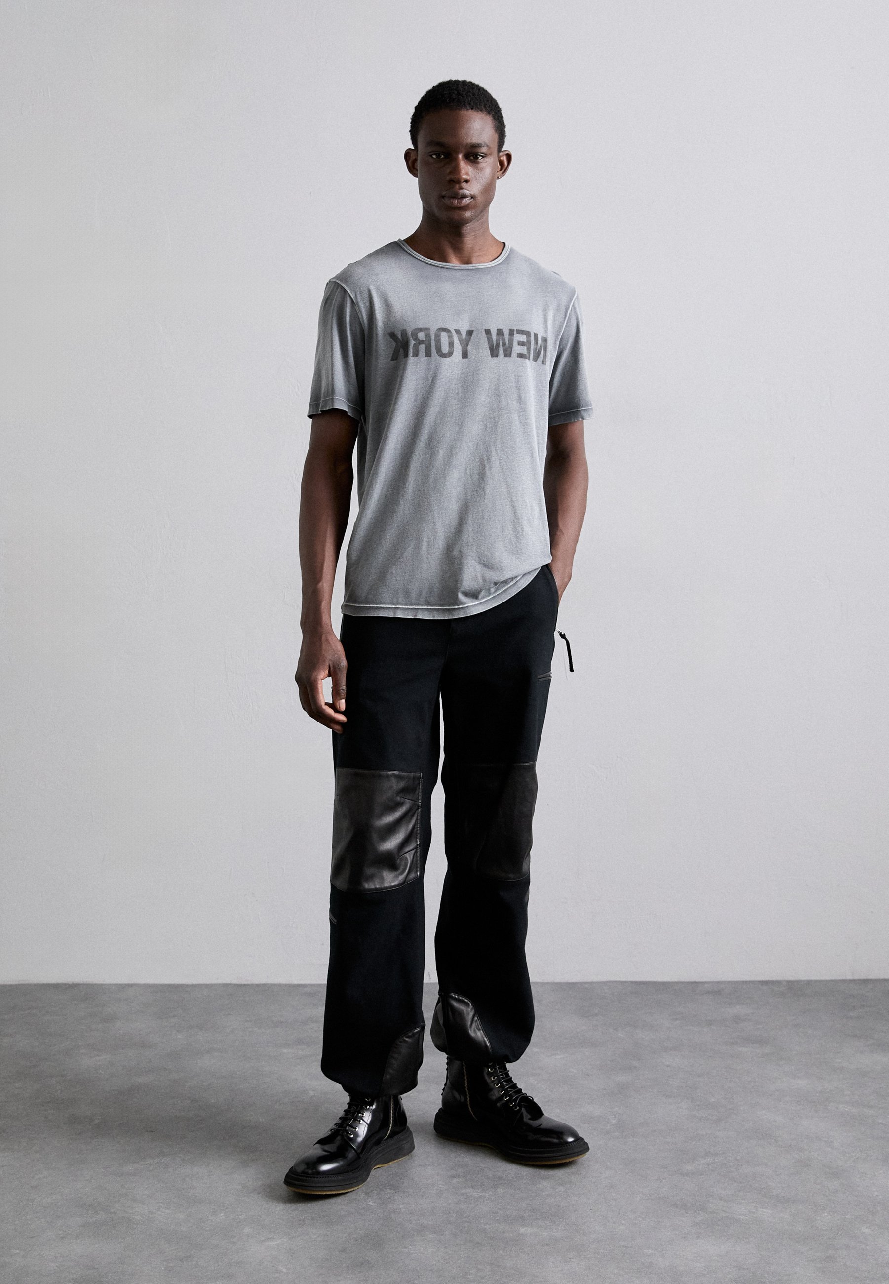 Helmut Lang FLIGHT PANT - Trousers - black - Zalando.co.uk