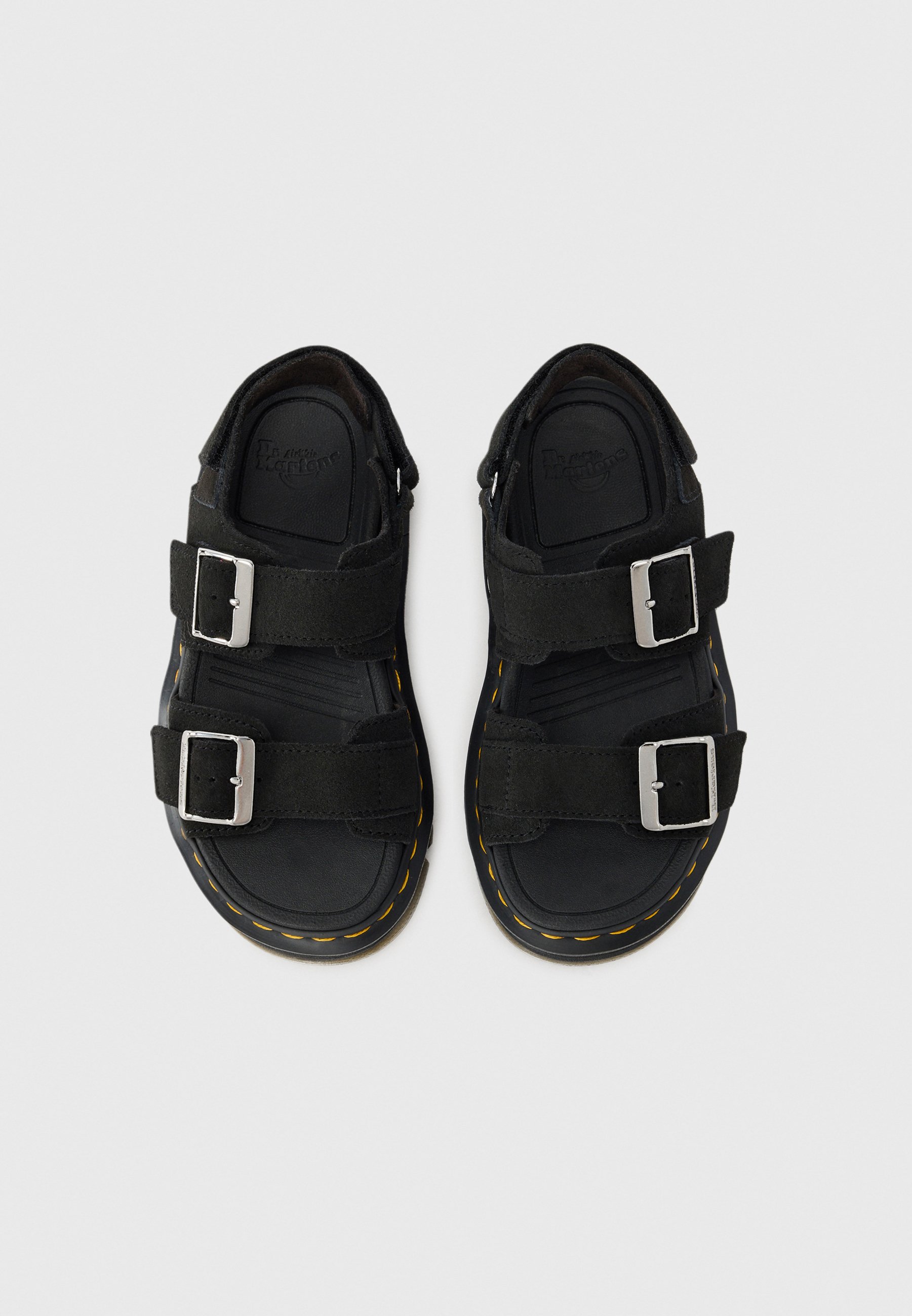 Dr. Martens ZEBZAG - Platform sandals - black - Zalando.co.uk