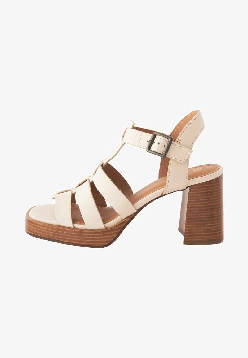 Next FOREVER COMFORT FISHERMAN - REGULAR FIT - Sandales à talons hauts - bone
