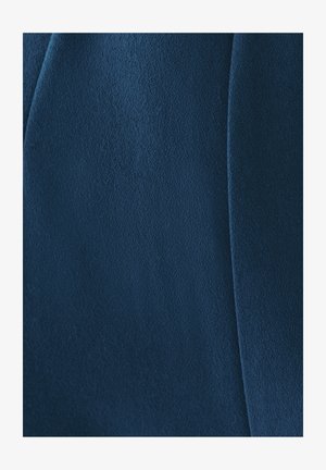 Navy blue soft fabric with a smooth texture and slight sheen, featuring gentle folds and subtle depth variations.