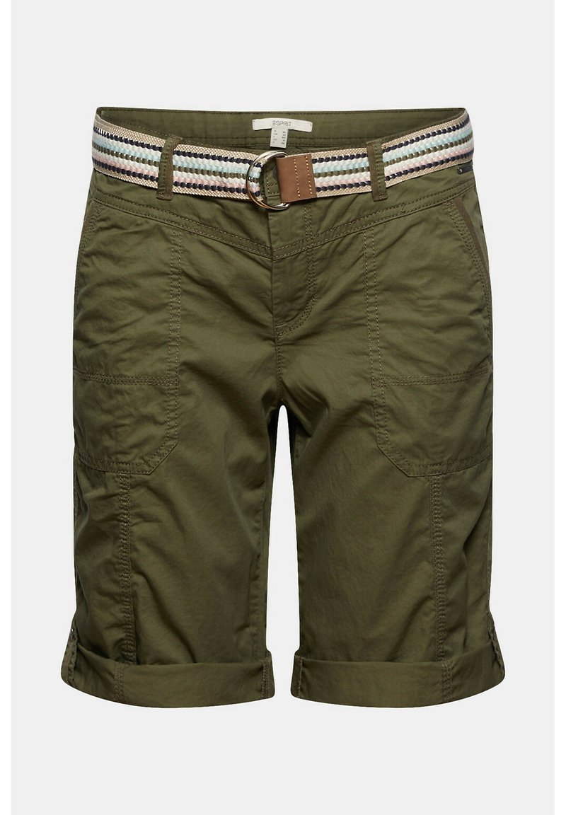 Damen Kleider | Esprit PLAY Shorts khaki green/khaki - RG74346 Damen Kleider | Esprit PLAY Shorts khaki green/khaki - RG74346