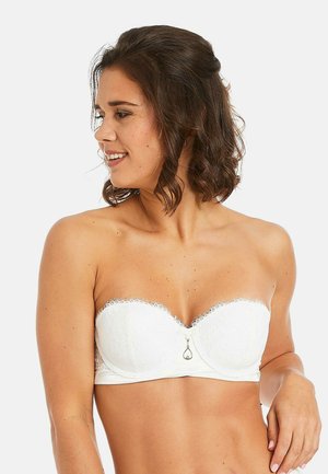 AMPLIFORME COQUE MOULÉE RUBAN - Soutien-gorge à balconnet - blanc