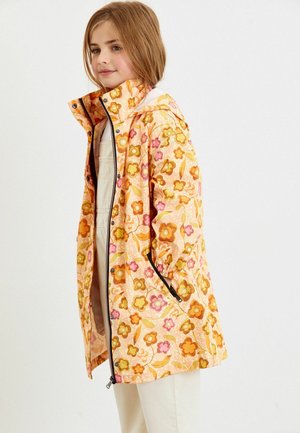 PRINTED CAGOULE - Kurtka Outdoor - yellow