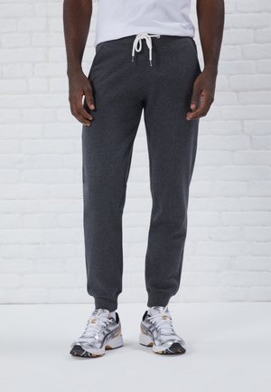 Träningsbyxor - mottled dark grey