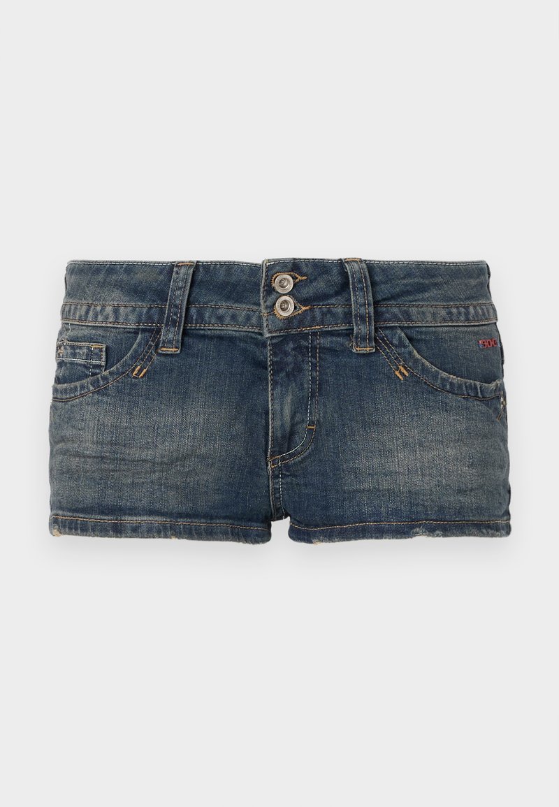 BDG Urban Outfitters PIPER - Denim shorts - dark vintage/blue - Zalando ...