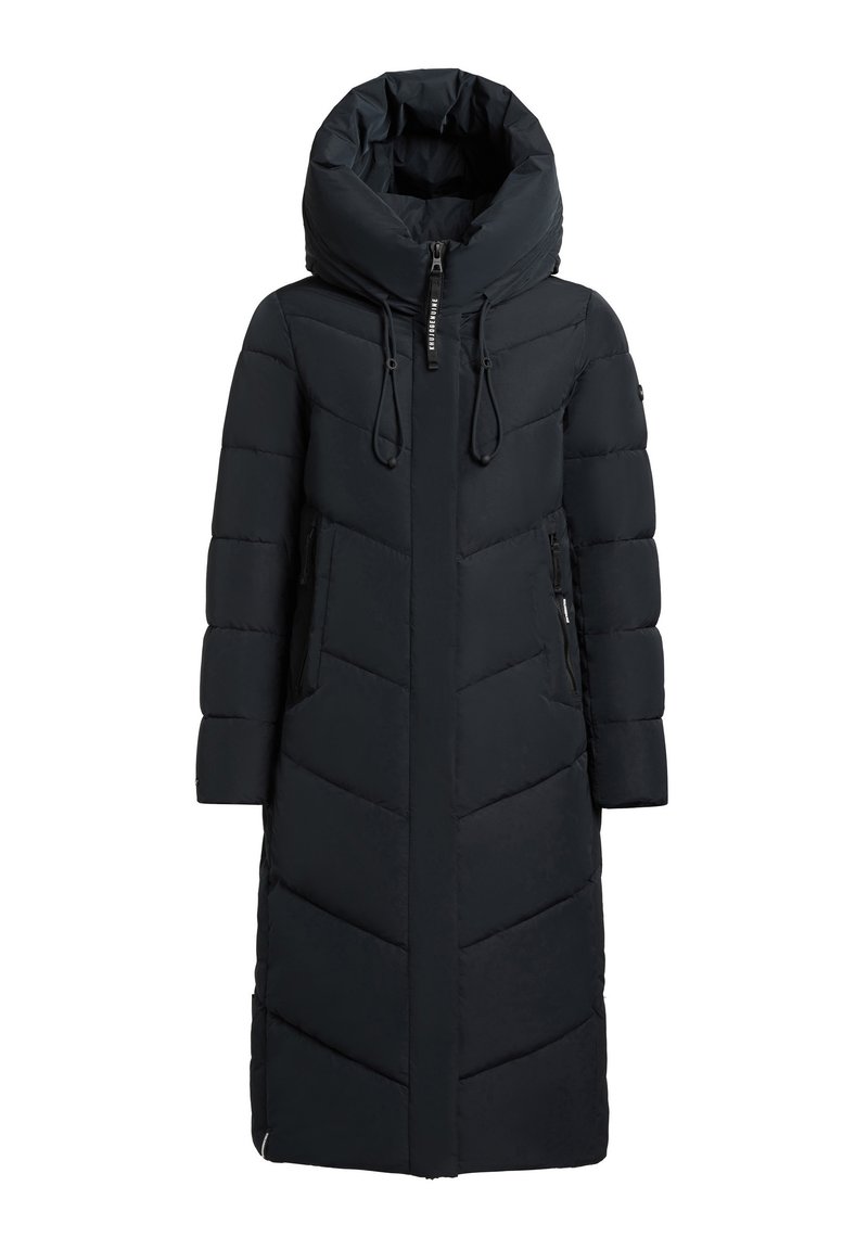 khujo Wintermantel donkerblauw