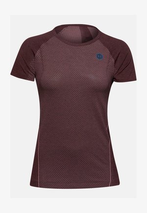 RUSH SEAMLESS SS - Sports shirt - hushed pink