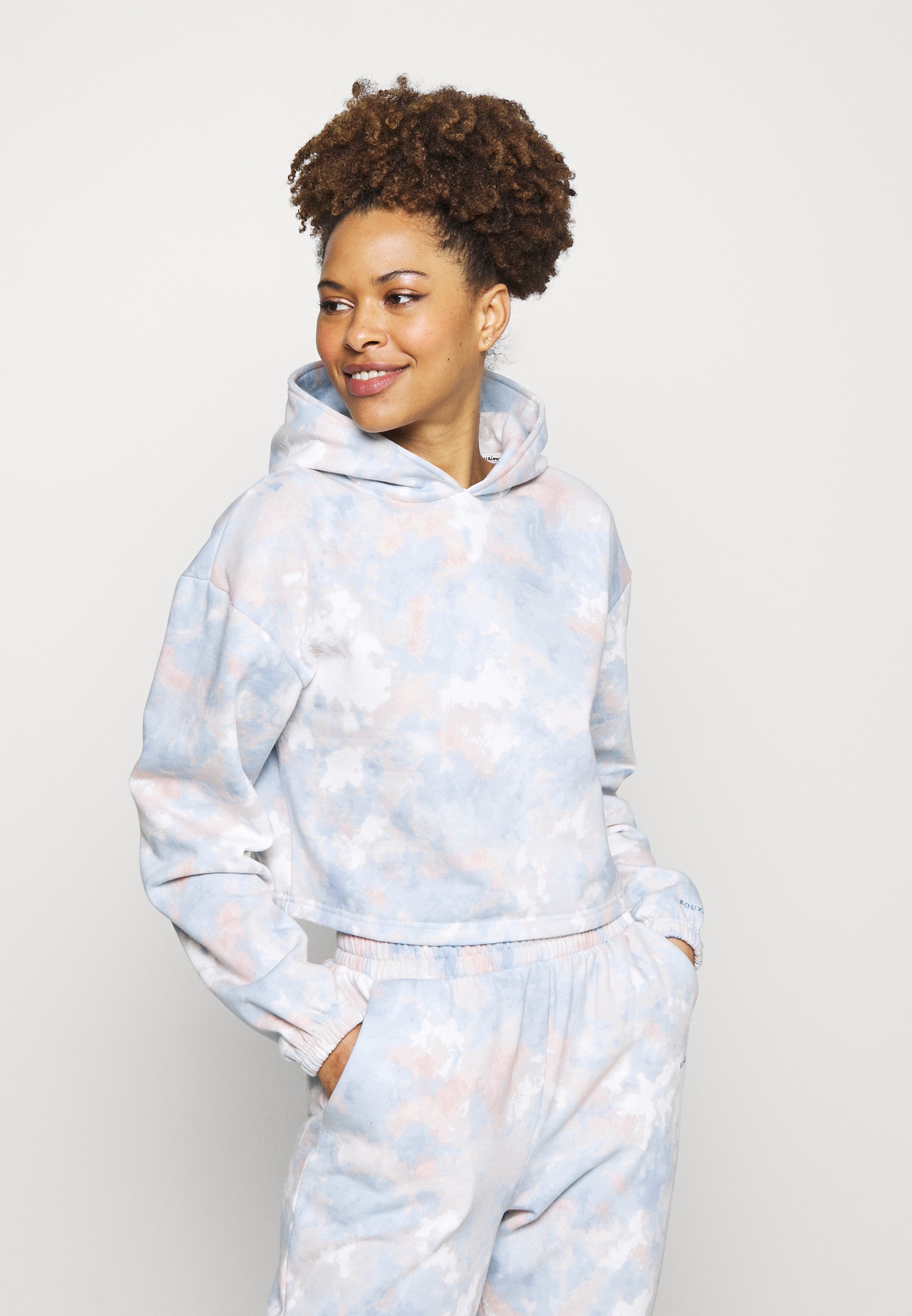 Women TIE DYE CROPPED HOODY - Pyjama top Women TIE DYE CROPPED HOODY - Pyjama top