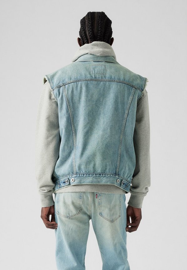 RELAXED TRUCKER VEST - Waistcoat2