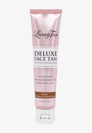 DELUXE FACE TAN - Autobronzant - dark