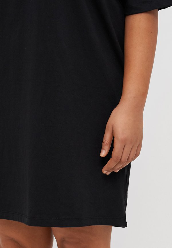 PLUS PLACED TEE DRESS - Jersey dress2