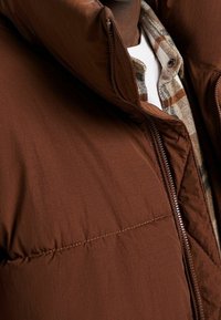 Bershka Gewatteerde jas - brown