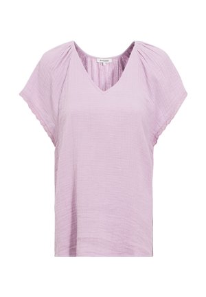 Blouse - mottled purple