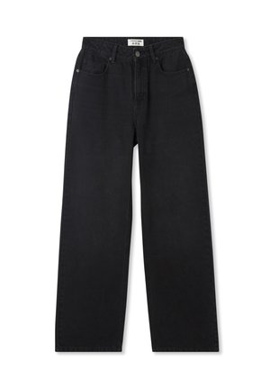 Terranova SCURI WIDE LEG - Jeans a zampa - nero denim