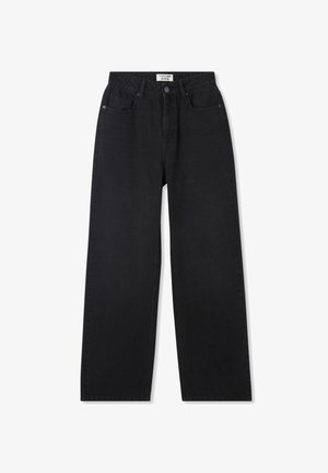 Terranova SCURI WIDE LEG - Jeans a zampa - nero denim