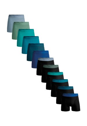 12-PACK  - Krátke boxerky - black blue green grey