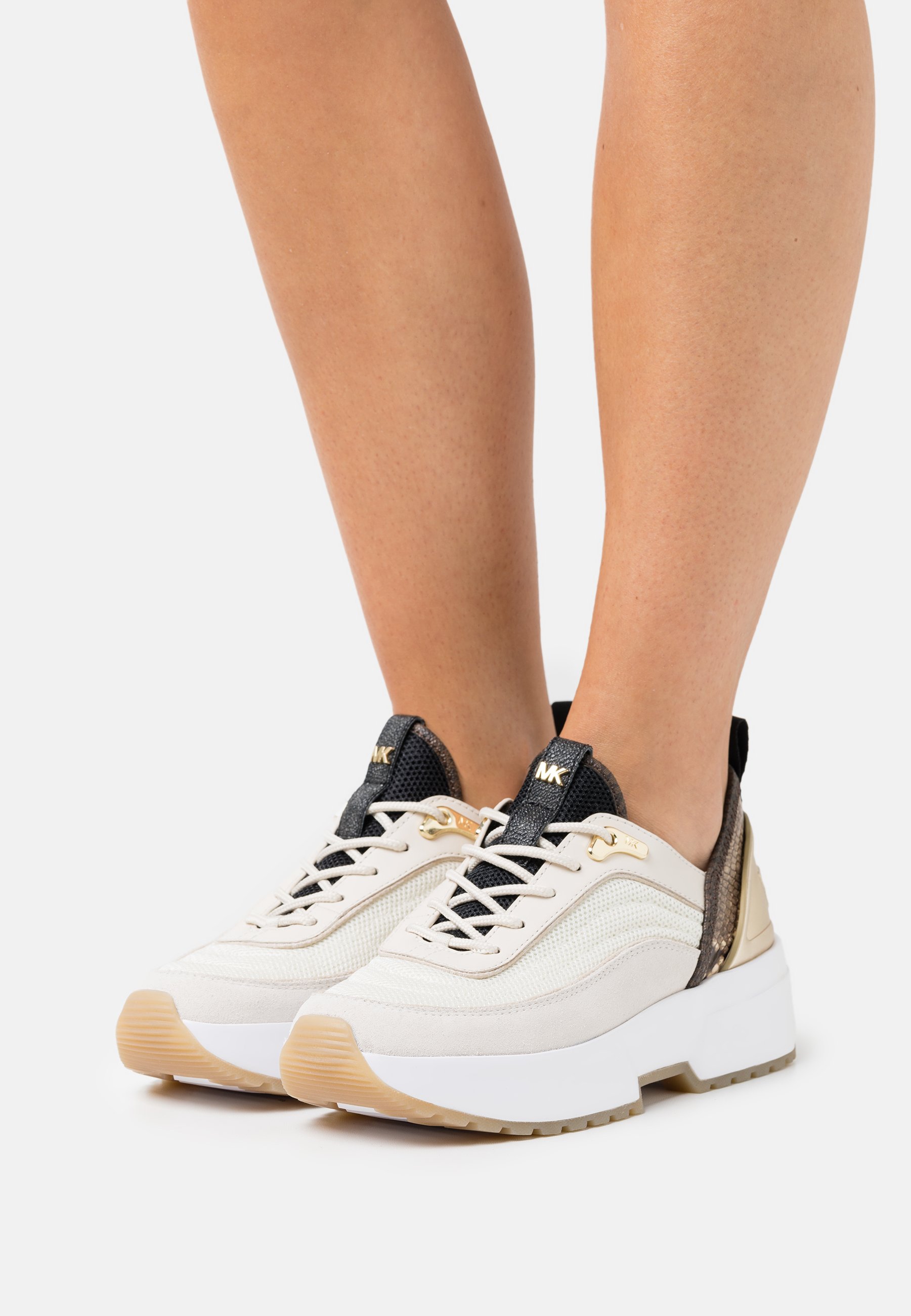 Michael Michael Kors Chaplin Trainer Sneakers Cream Multicolor Beige Zalando Se