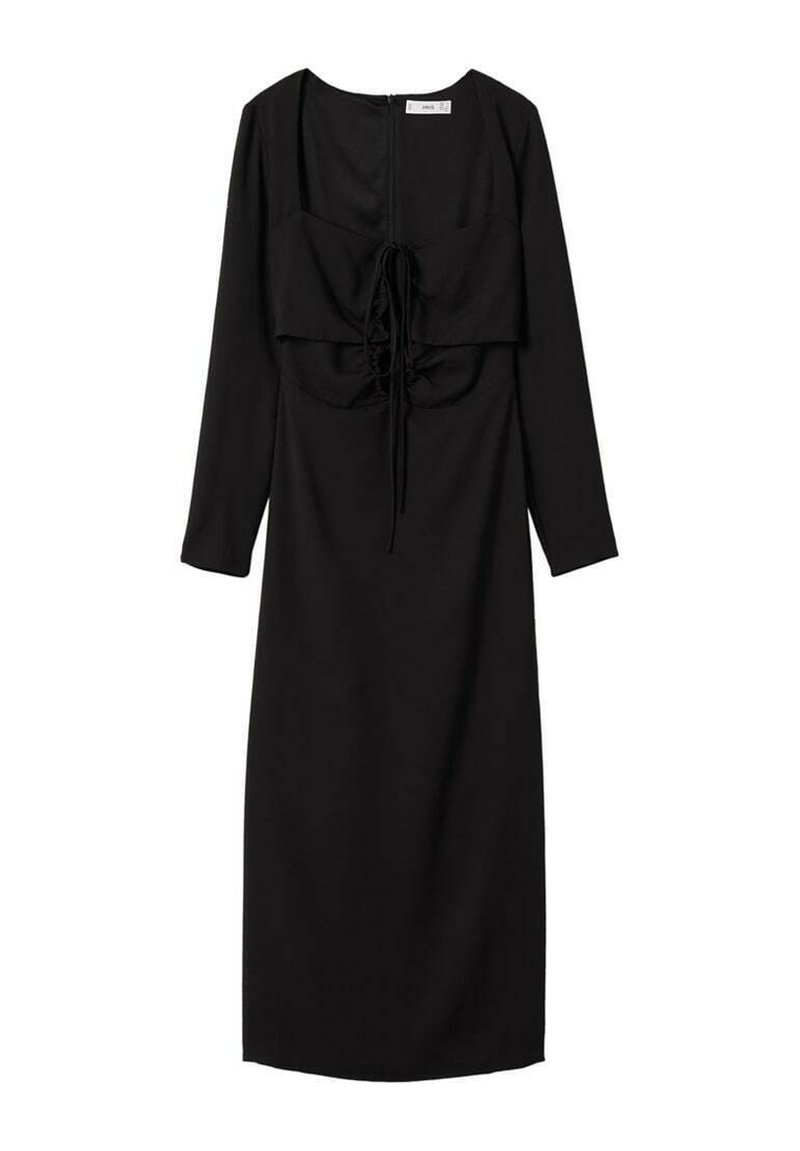 Mango Maxi-jurk zwart Mango Maxi-jurk zwart