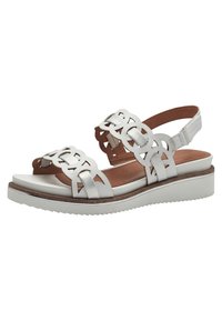 Tamaris Plateausandalette - white