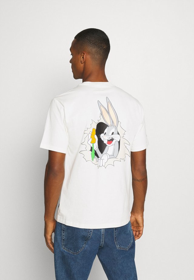 BUGS BUNNY FASHION TEE - Print T-shirt - egret
