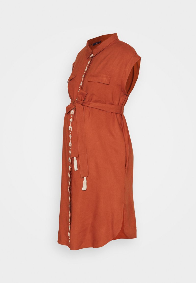 Mara Mea Blousejurk donkerrood Mara Mea Blousejurk donkerrood