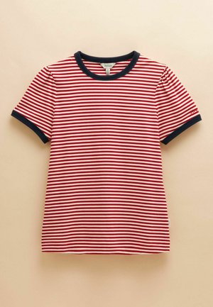 Tom Joule 2 PACK - Nyomott mintás póló - navy stripe red stripe