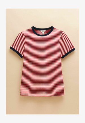 Tom Joule 2 PACK - Apdrukāts T-krekls - navy stripe red stripe