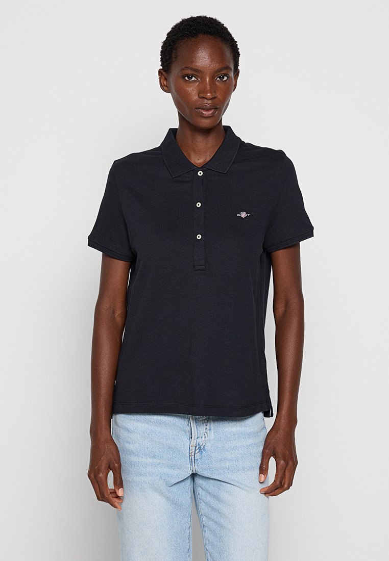 Gant Poloshirt zwart