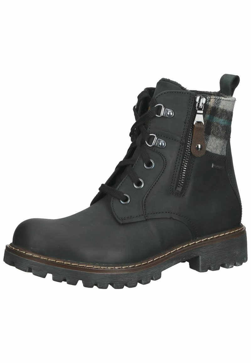 Damen Ankle Boots | Josef Seibel Schnürstiefelette schwarz kombi/schwarz - GN96314 Damen Ankle Boots | Josef Seibel Schnürstiefelette schwarz kombi/schwarz - GN96314