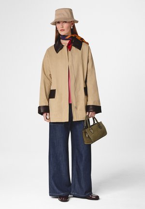 Leichte Jacke - dark beige