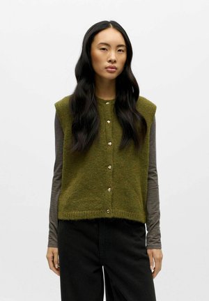 FLÜGELÄRMEL - Vest - fir green
