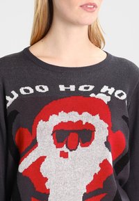 Freequent Strickpullover - dark grey
