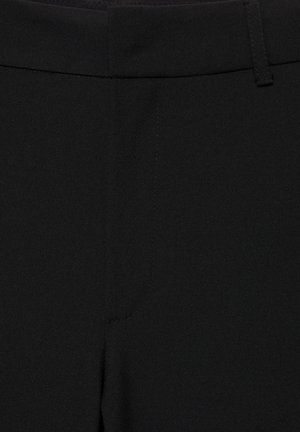 PULL&BEAR, STRIPED - SMART TROUSERS - Pantalon classique - black