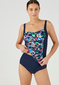 Damart TANKINI PERFECT FIT    - Bikini pezzo sopra - blue