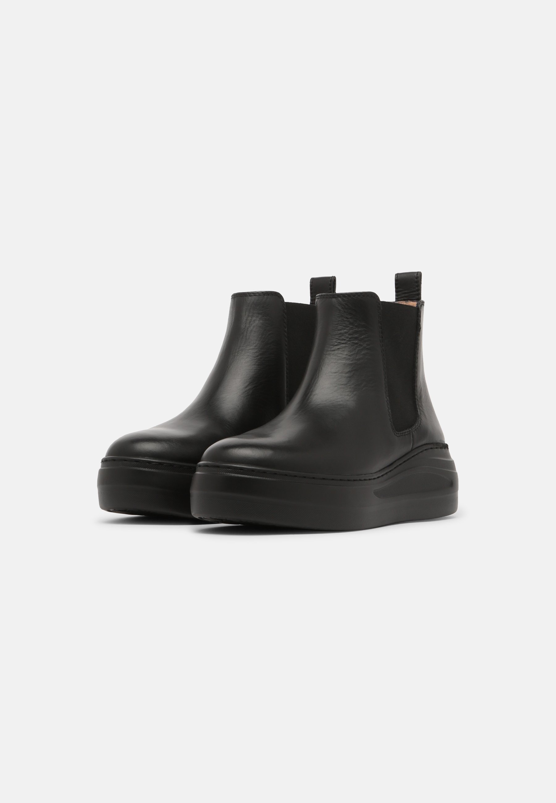 Unisa FASI - Botines con plataforma - black/negro - Zalando.es