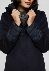 Esprit Collection Vinterkappa /-rock - mottled dark blue