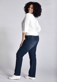 Ulla Popken Straight leg -farkut - blue denim