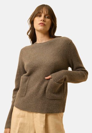 INAYA CREW NECK  - Jersey de punto - heather taupe