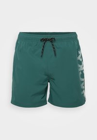 JPSTMAUI  SPLICE LOGO AKM SN - Swimming shorts - mallard green