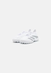 adidas Performance PREDATOR LEAGUE  - Chaussures de football sur gazon - footwear white/silver metallic