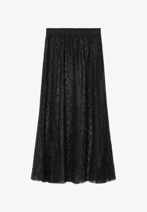 AllSaints, ARRAN SNAKE SKIRT . - A-lijn rok - black
