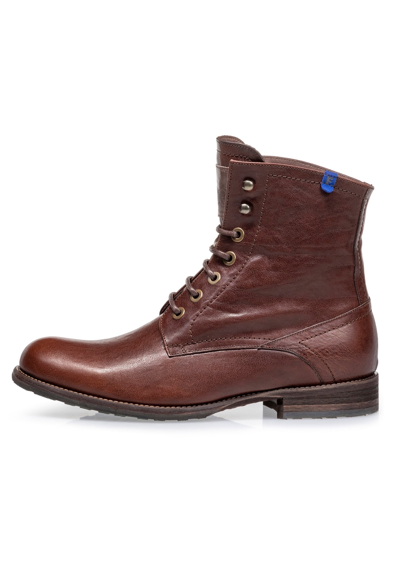 Floris van Bommel Lace-up ankle boots - darkcognac/cognac - Zalando.de