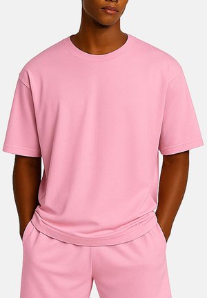 Reichstadt SHOULDER DROP - Basic T-shirt - pink