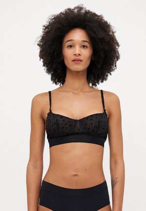 REGGISENO CON FERRETTO - Sujetador con aros - nero
