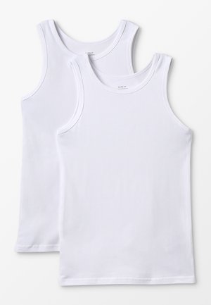 NMMTANK TOP 2 PACK - Camiseta interior - bright white