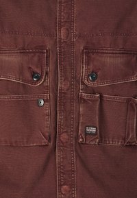 G-STAR UTILITY OVERSHIRT - Chaqueta vaquera - faded autumn leaves